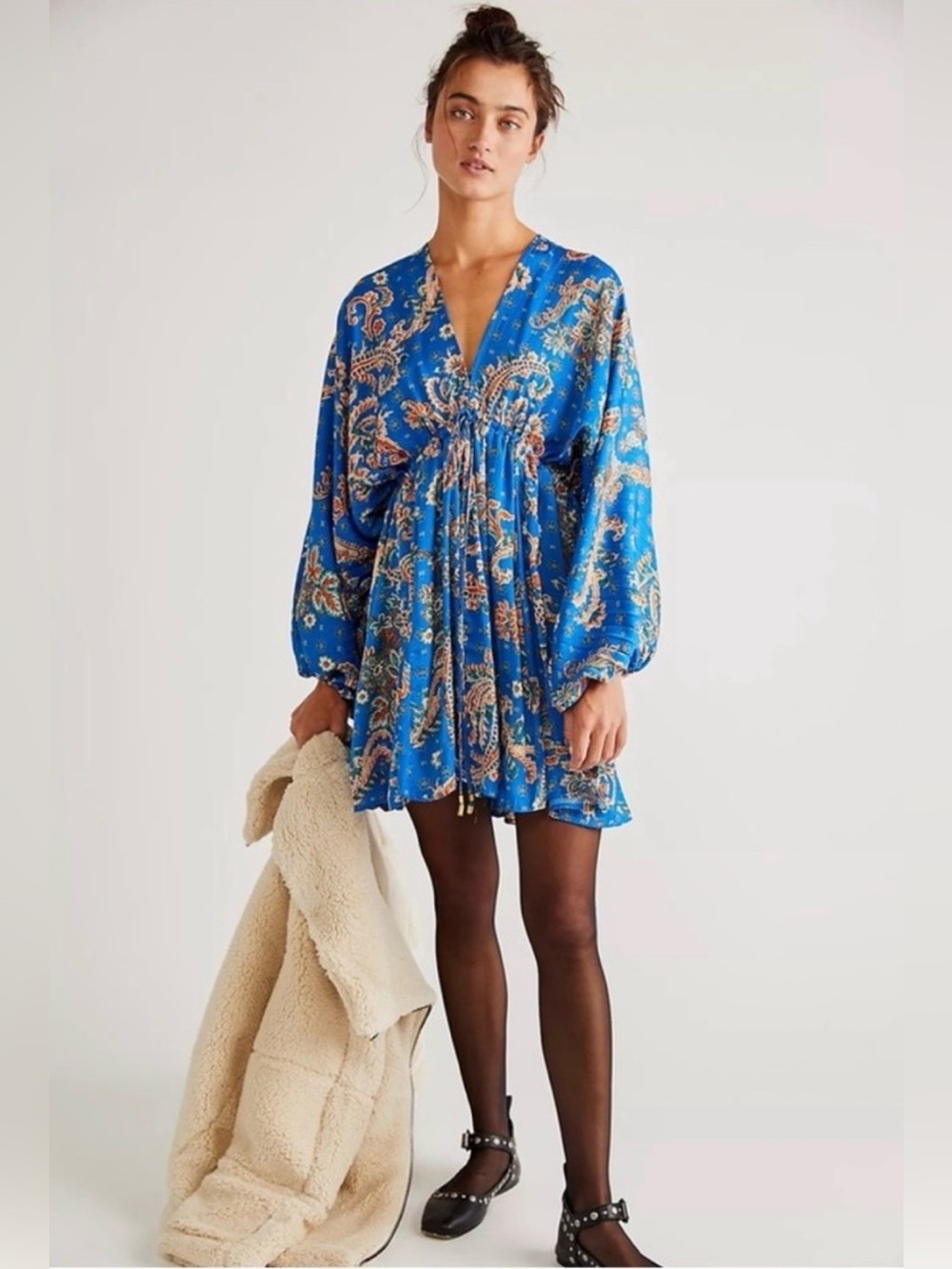 NWT Free People Arzel Mini Dress